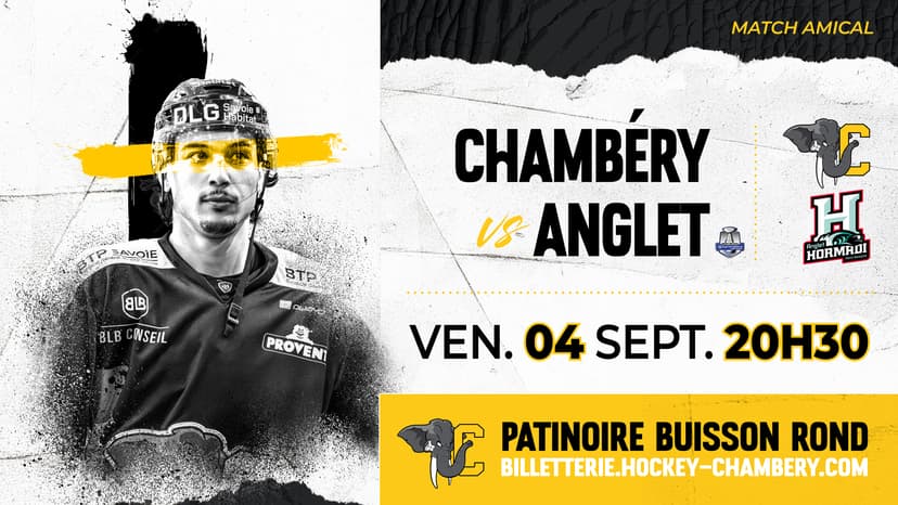 Chambéry - Anglet (Synerglace Ligue Magnus)